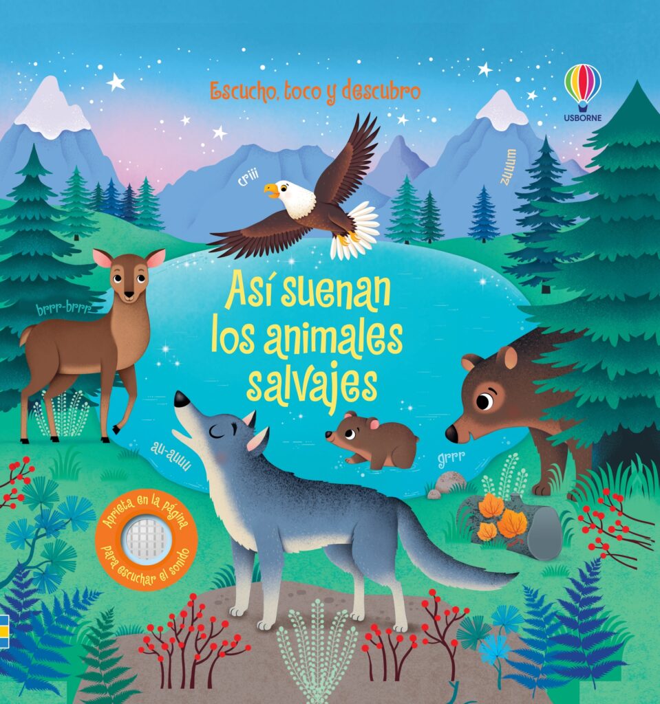 Así suenan los animales salvajes - Libro con sonidos