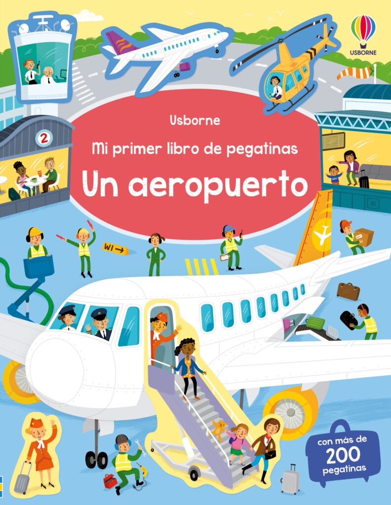 AEROPUERTOS PRIMER LIBRO PEGATINAS AEROPUERTOS PRIMER LIBRO PEGATINAS