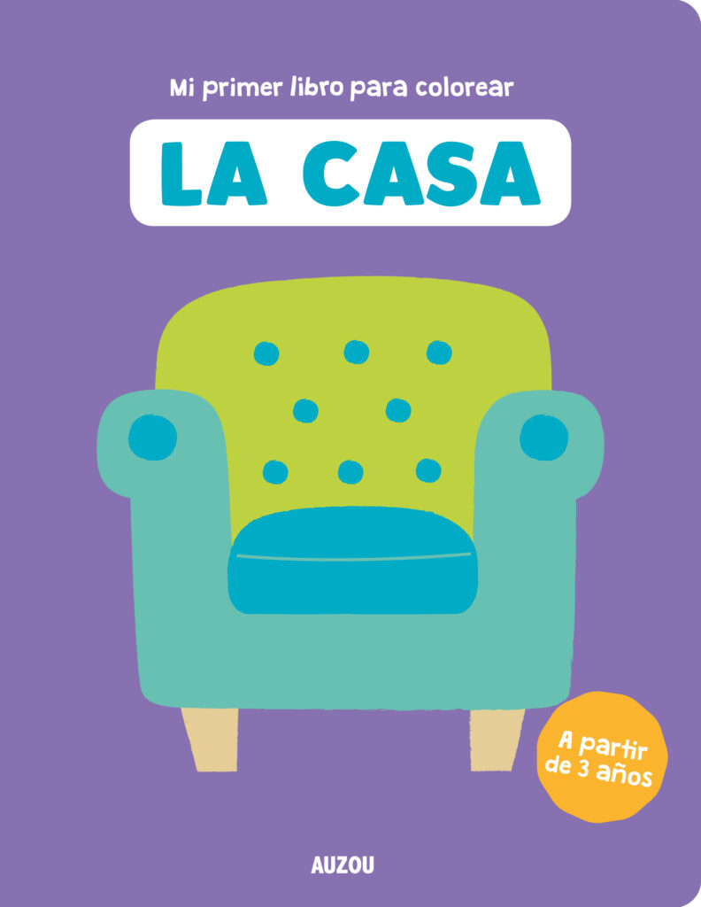 Mi primer libro para colorear, frutas