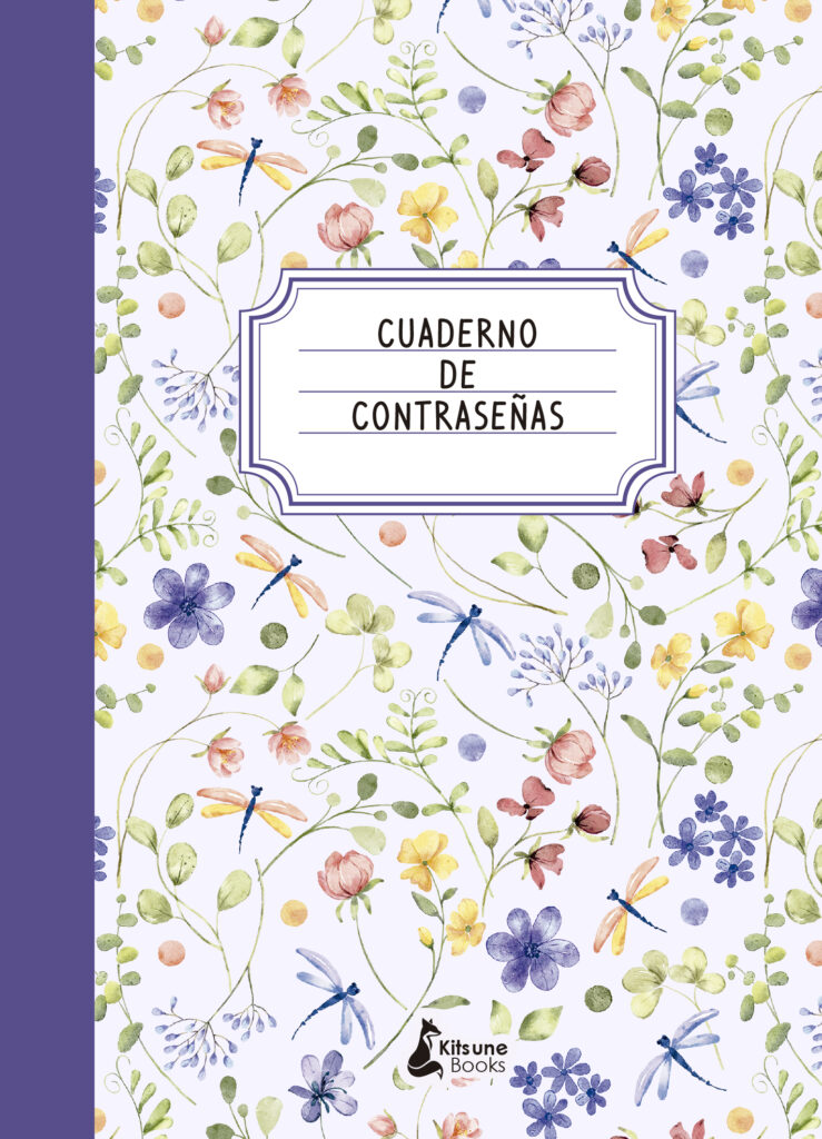 Cuaderno de contraseñas (cubierta rosa)