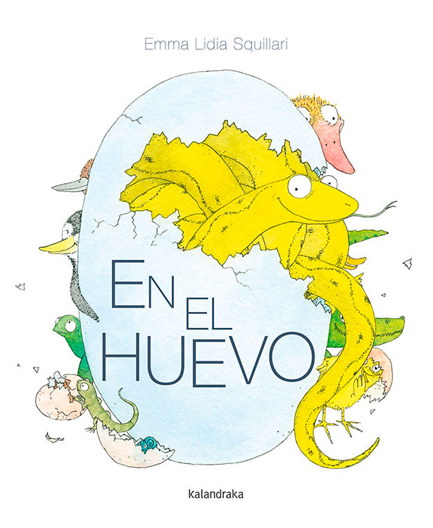 En el huevo