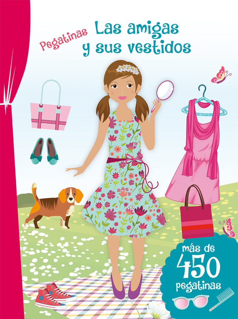 Pegatinas - Las princesas y sus vestisos