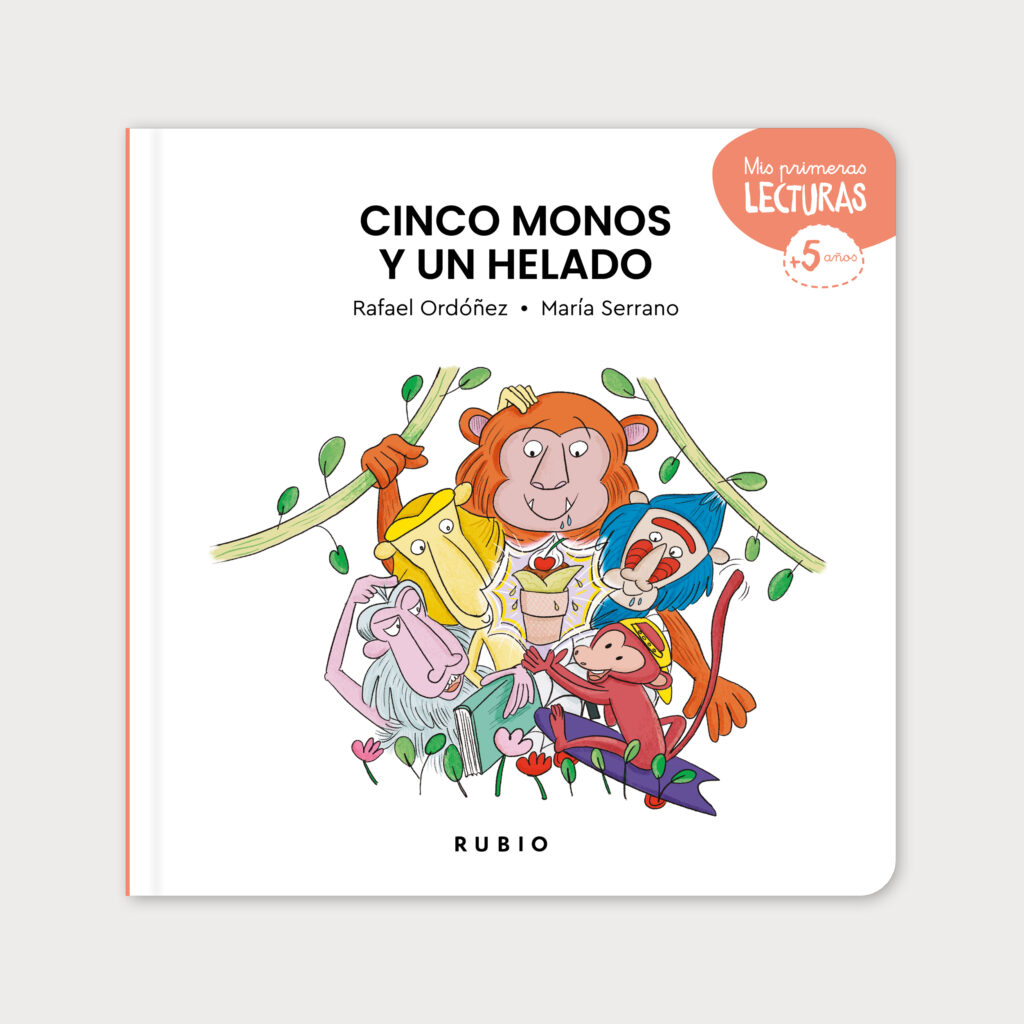Cinco monos y un helado Cinco monos y un helado