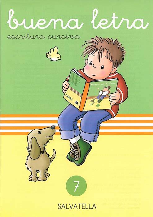 Buena letra, escritura cursiva 9, Educación Primaria