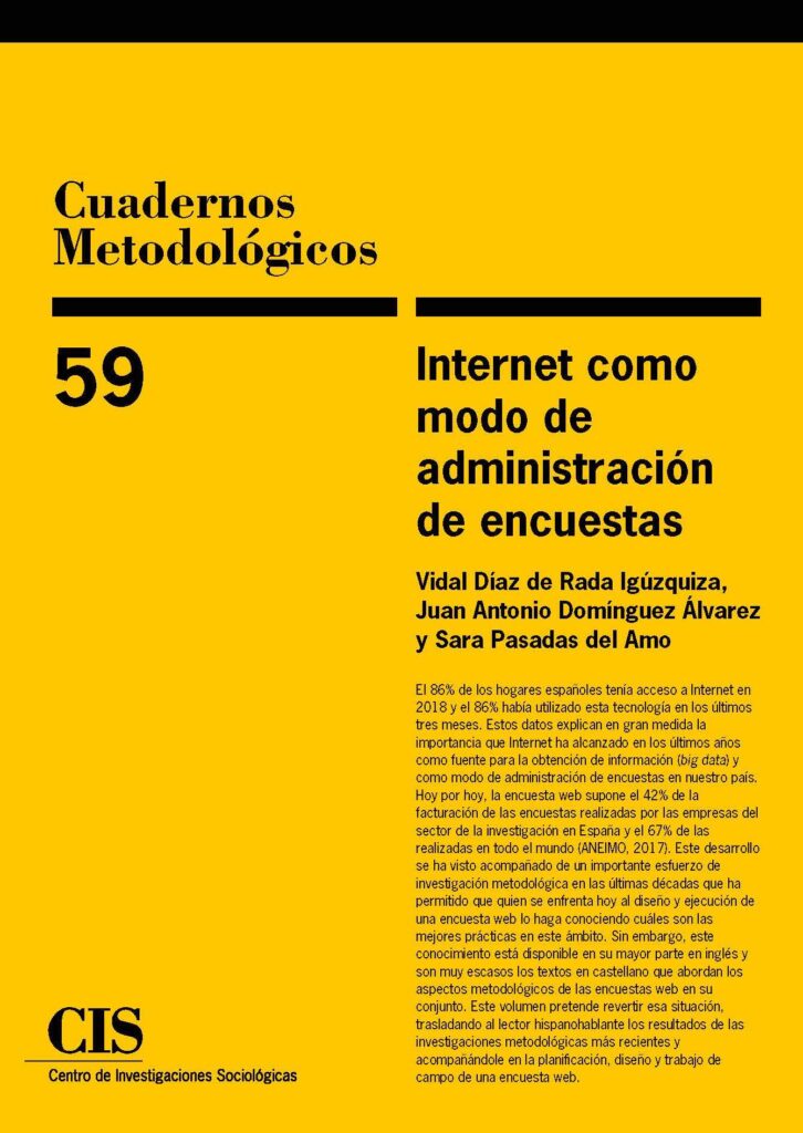 Internet como modo de administración de encuestas