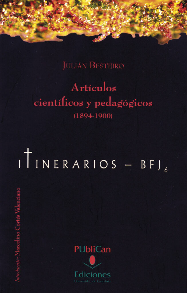 Artículos científicos y  pedagógicos (1894-1900)
