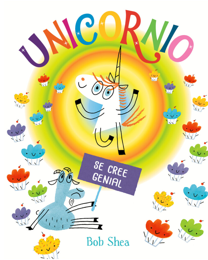 Óscar, el unicornio hambriento se come la Navidad