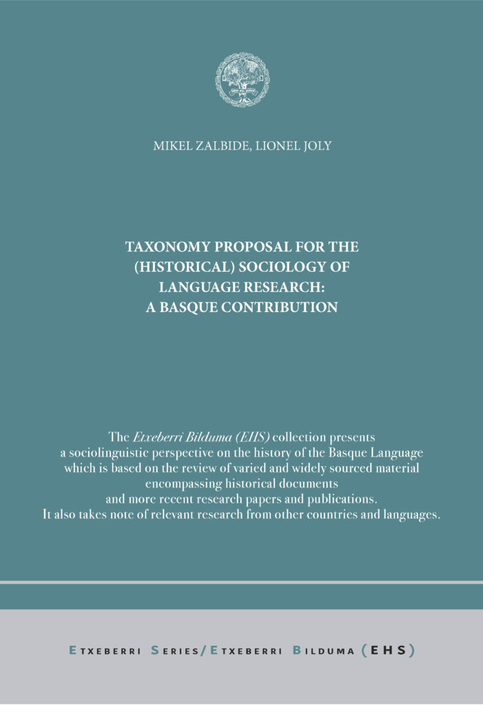 Taxonomy Proposal for the (Historical) Sociology of Language Research
