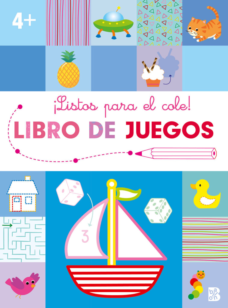 LISTOS PARA EL COLE-LIBRO DE JUEGOS +5