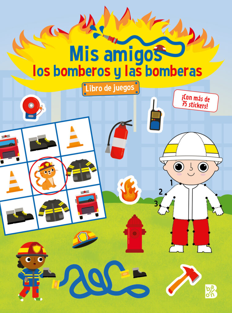 MIS AMIGOS LOS BOMBEROS Y LAS BOMBERAS-MI BLOC DE JUEGOS