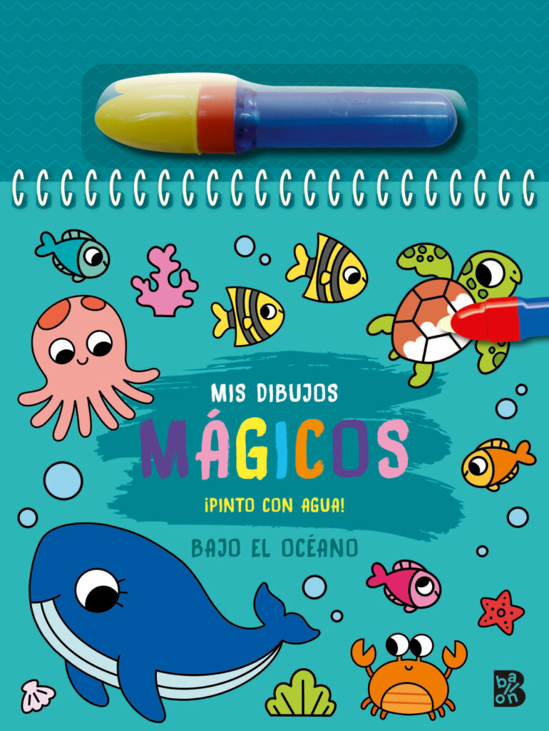 PINTO CON AGUA-LOS ANIMALES BEBÉS