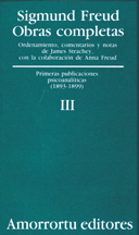 O.C FREUD 3 PRIMERAS PUBLICACIONES PSICOANALITICAS