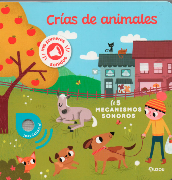 Libro de sonidos. Animales de compañía