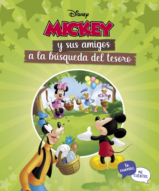 Mickey y sus amigos a la búsqueda del tesoro. Te cuento, me cuentas (Cuentos Disney)