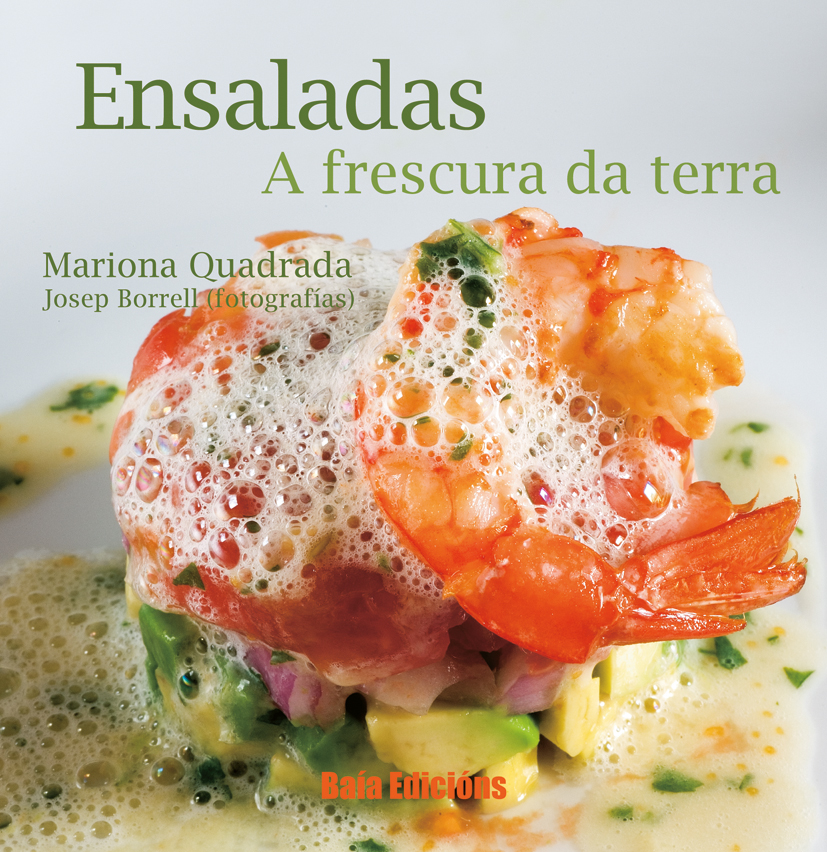 Ensaladas. A frescura da terra