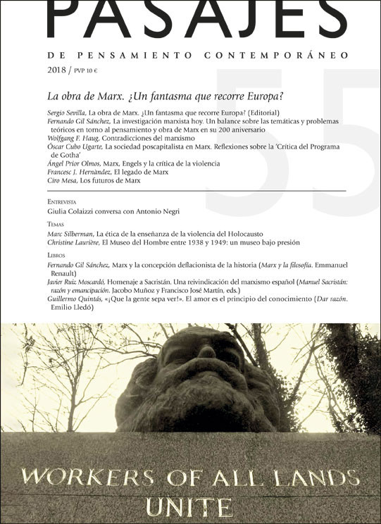 La obra de Marx. ¿Un fantasma que recorre Europa?