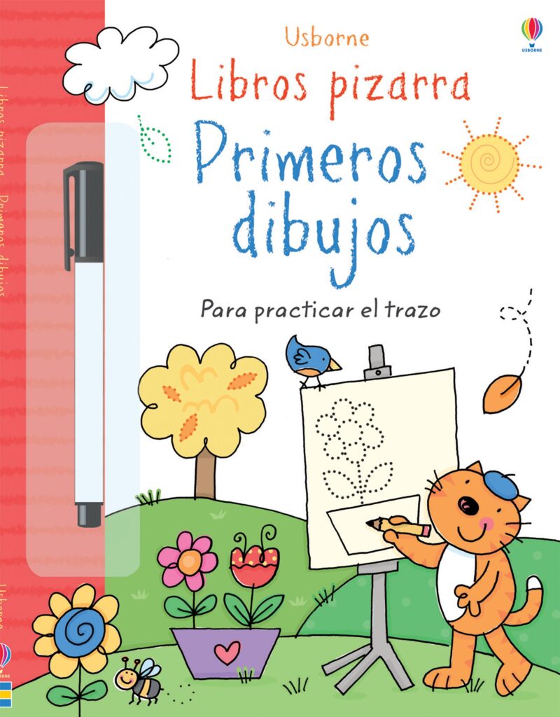 Primeros dibujos para controlar el trazo