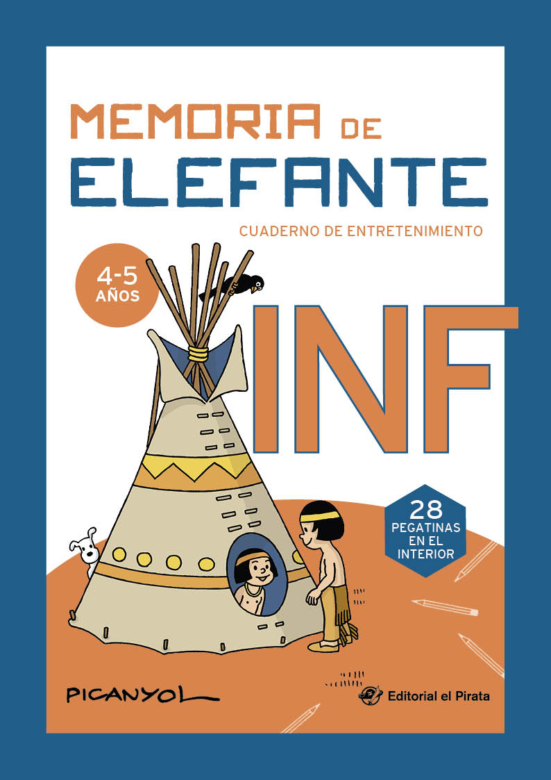 Memoria de elefante Infantil: cuaderno de vacaciones