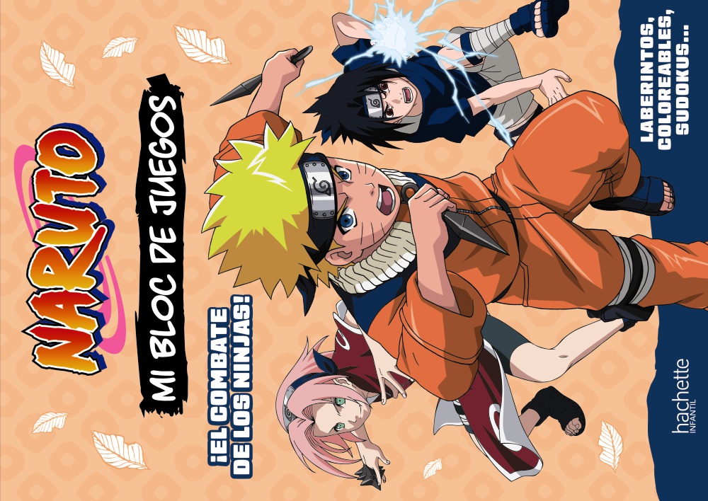 Mi bloc de juegos Naruto. El combate de los ninjas