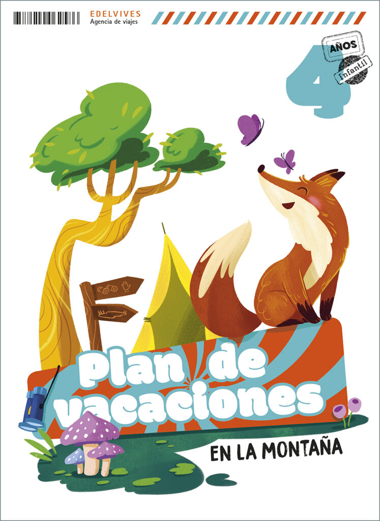 Plan de vacaciones - En la montaña - 4 años