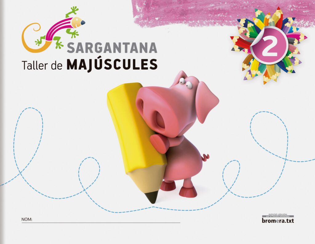 Sargantana 2. Taller de majúscules