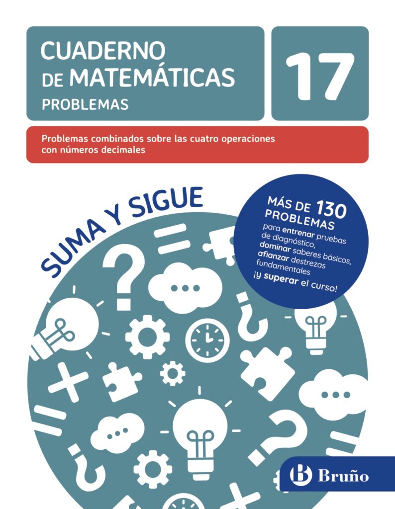 17 Problemas combinados sobre las cuatro operaciones con números decimales