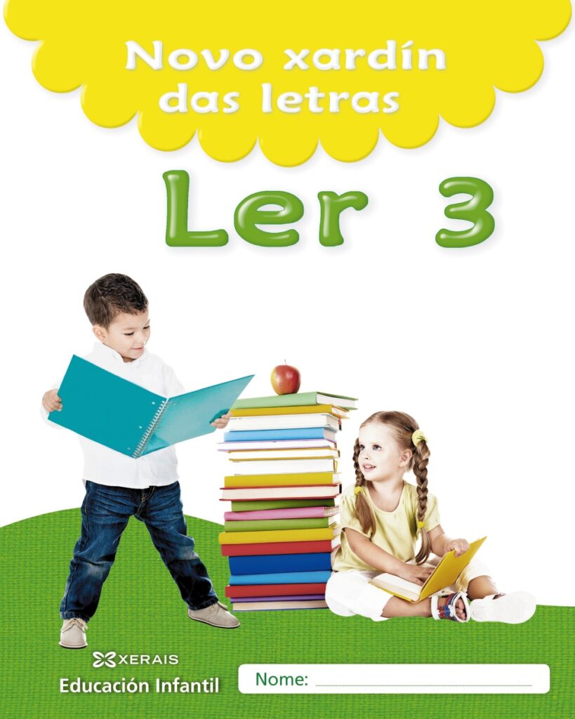 Novo xardín das letras. Ler 3
