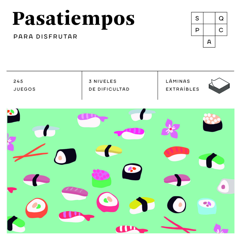 Pasatiempos variados (Cuadrados de diversión)