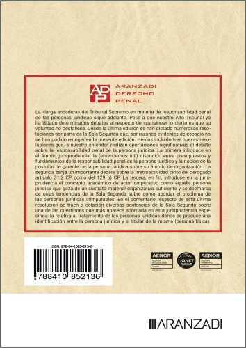 El Tribunal Supremo ante la responsabilidad penal de las personas jurídicas
