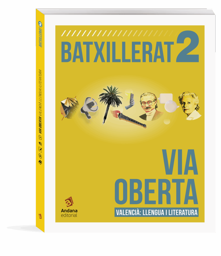 Via Oberta. Valencià. Segon de batxillerat Edició actualitzada 2025-2026