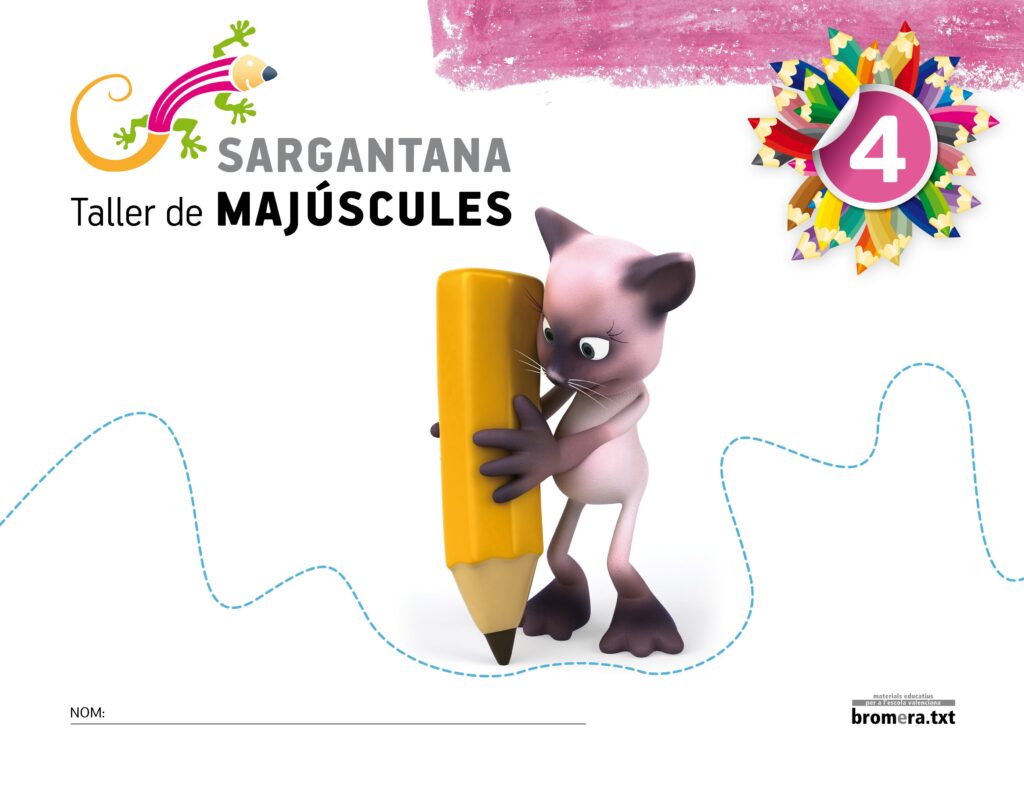 Sargantana 4. Taller de majúscules