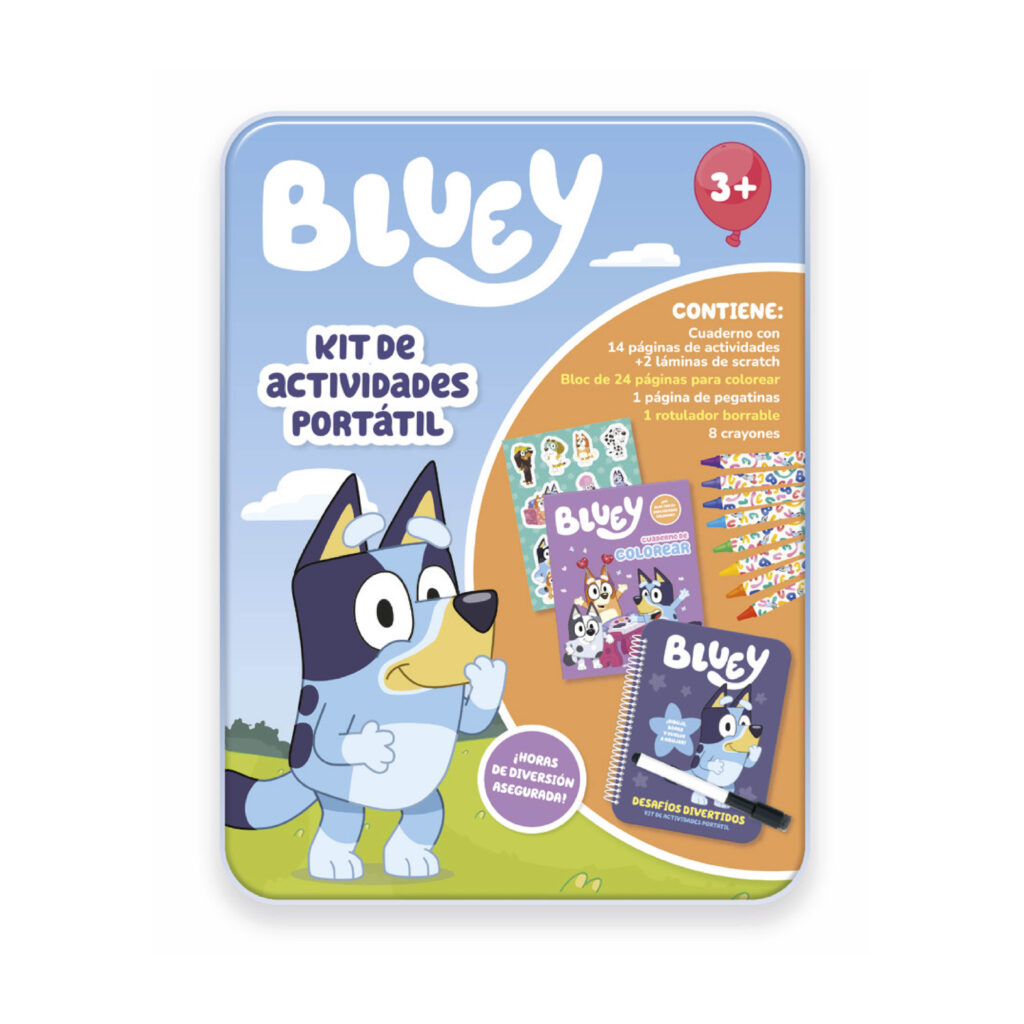 KIT DE ACTIVIDADES PORTATIL - BLUEY