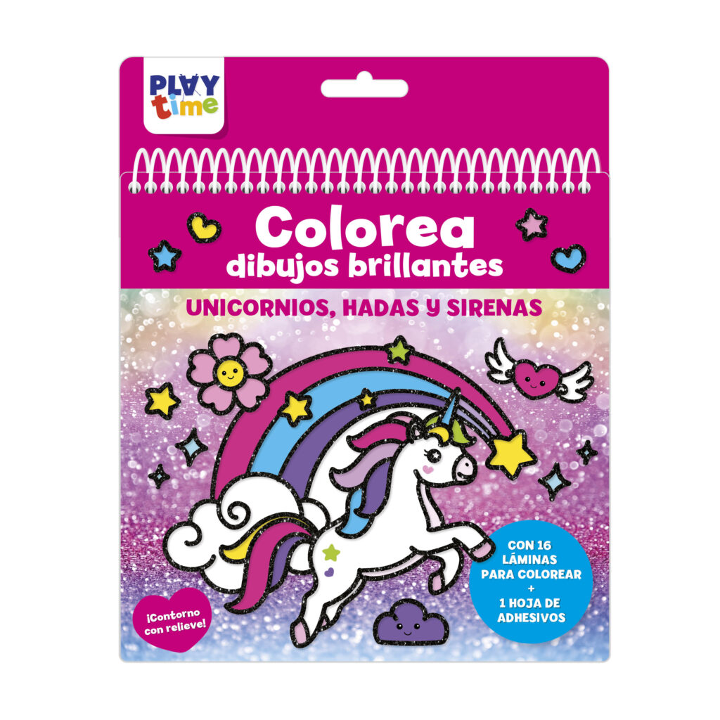 COLOREA DIBUJOS BRILLANTES