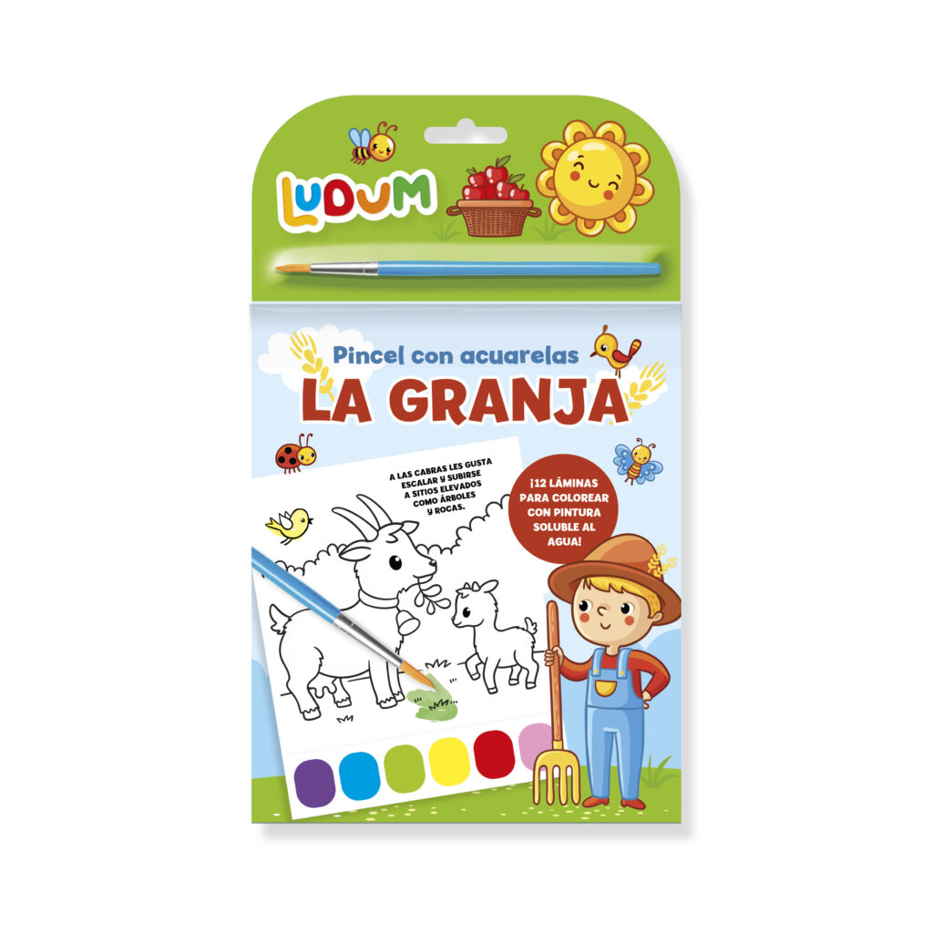 LUDUM  - LIBRETA COLOREAR ACUARELA - LAS ESTACIONES