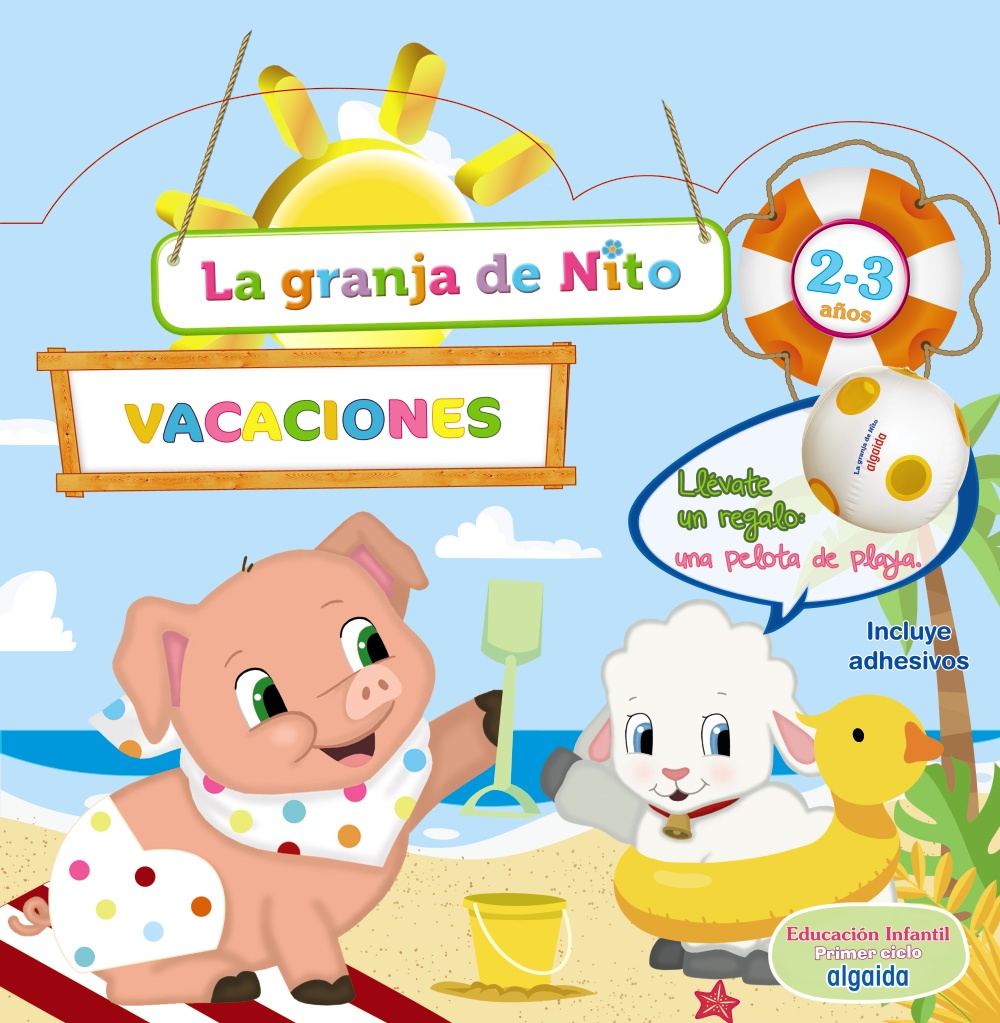 Cuaderno de Vacaciones. La granja de Nito 2-3 años