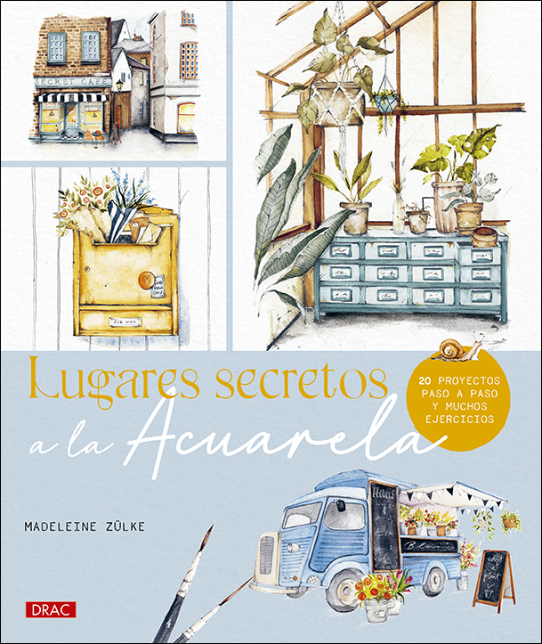 Lugares secretos a la acuarela