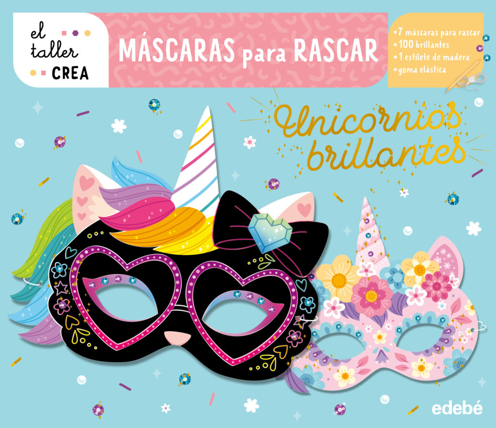 MÁSCARAS PARA RASCAR. MÁSCARAS DE FIESTA