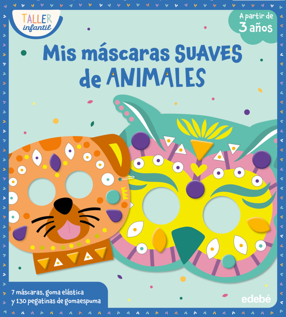 MIS MÁSCARAS SUAVES DE ANIMALES Y UNICORNIOS