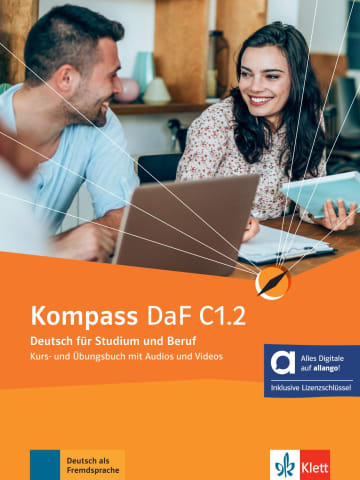 Kompass daf b1+,  libro del alumno y de ejercicios edicion hibrida allango