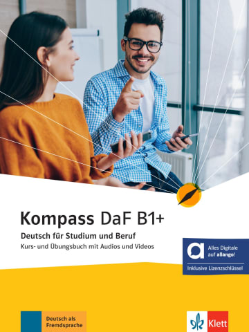 Kompass daf b2, libro del alumno y de ejercicios edicion hibrida allango