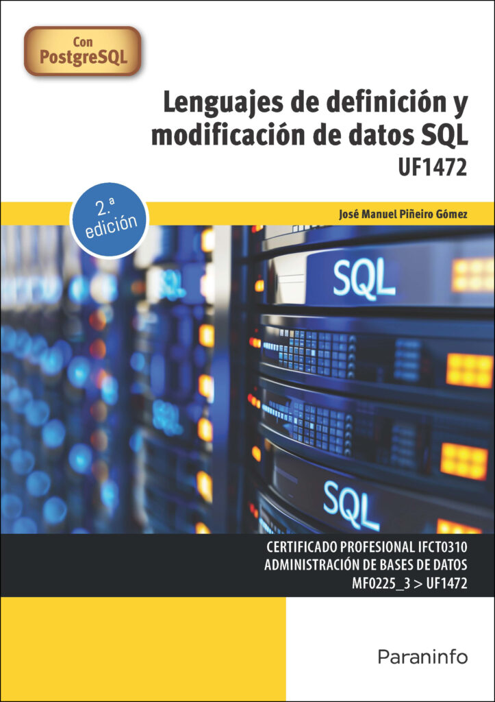 Lenguajes de definición y modificación de datos SQL