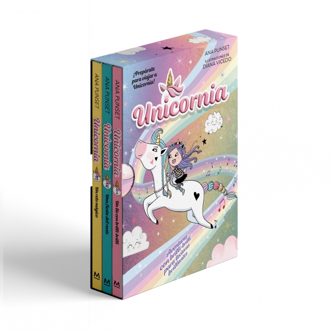 Unicornia - Estuche especial Unicornia: libros 1 al 3