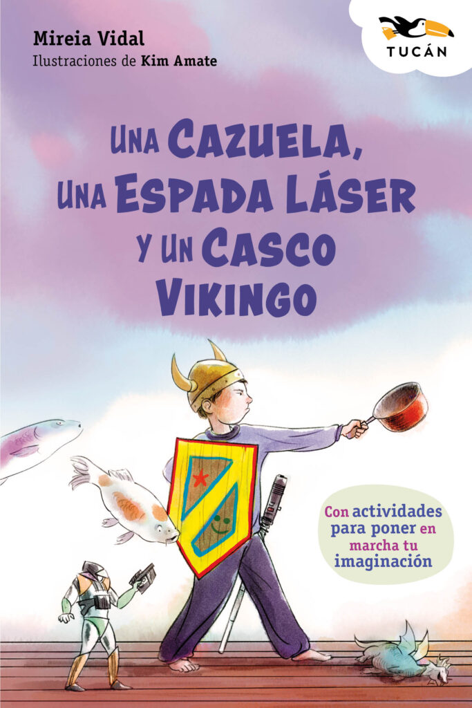 UNA CAZUELA, UNA ESPADA LÁSER Y UN CASCO VIKINGO