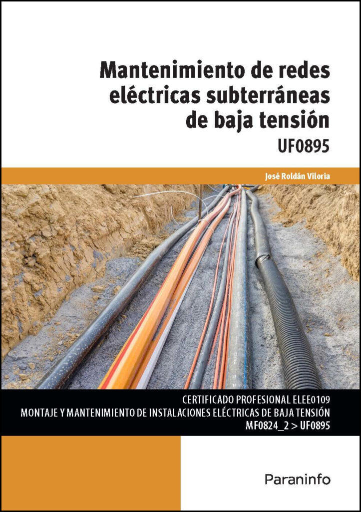Mantenimiento de redes eléctricas subterráneas de baja tensión