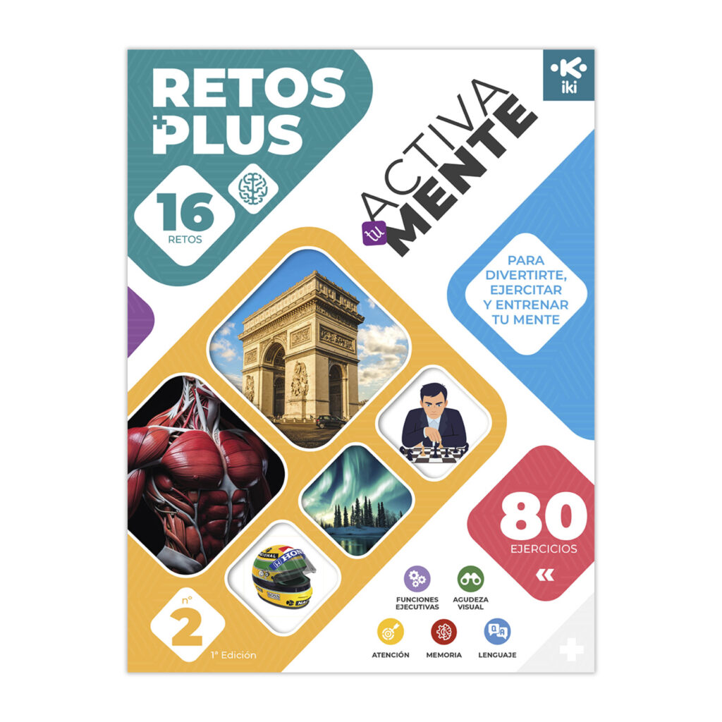 ACTIVA TU MENTE - RETOS PLUS - Nº 2 ACTIVA TU MENTE - RETOS PLUS - Nº 2