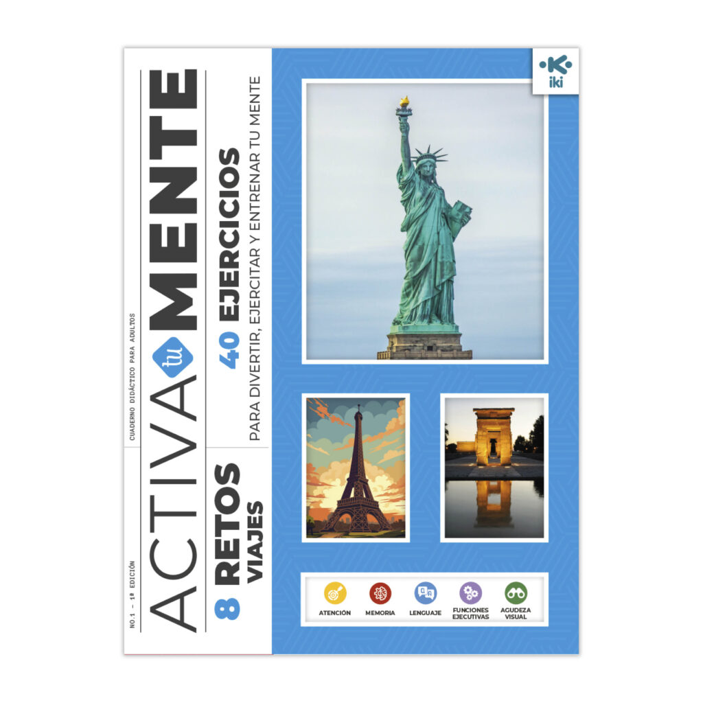 ACTIVA TU MENTE RETOS TEMÁTICOS - VIAJES 1 ACTIVA TU MENTE RETOS TEMÁTICOS - VIAJES 1