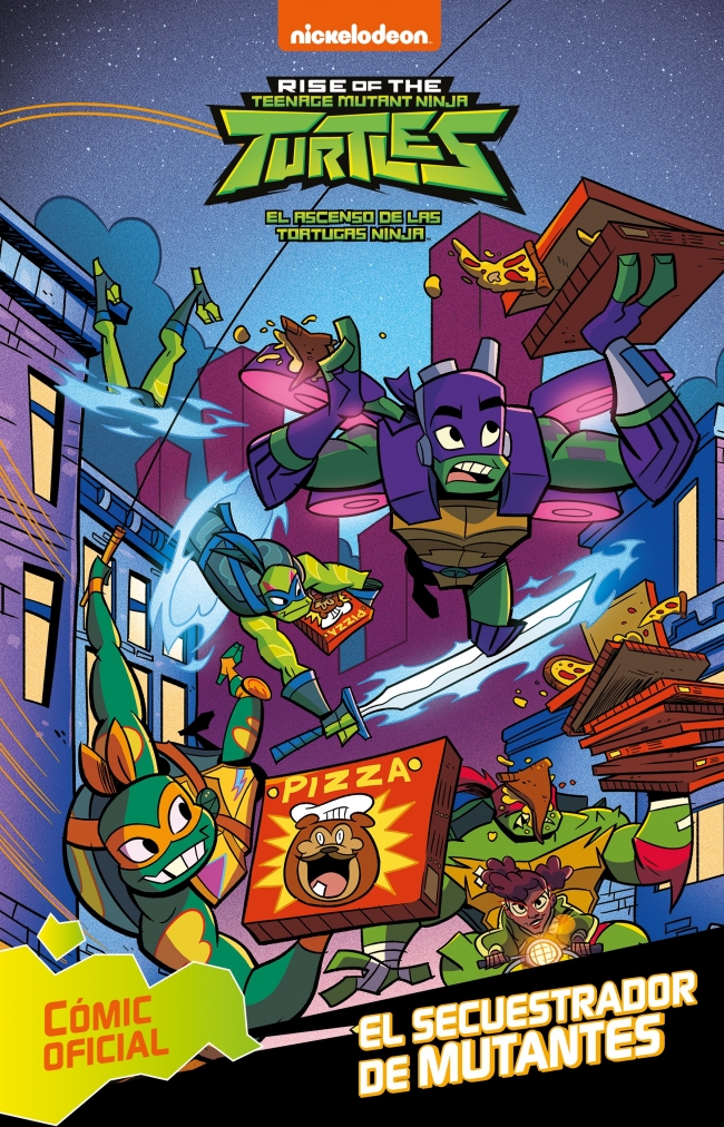 El secuestrador de mutantes (Tortugas Ninja. Cómic)