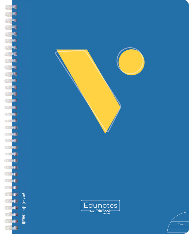 Edunotes libreta A4 Espiral azul 80 hojas lineas con QR a contenido educativo Edunotes libreta A4 Espiral azul 80 hojas lineas con QR a contenido educativo