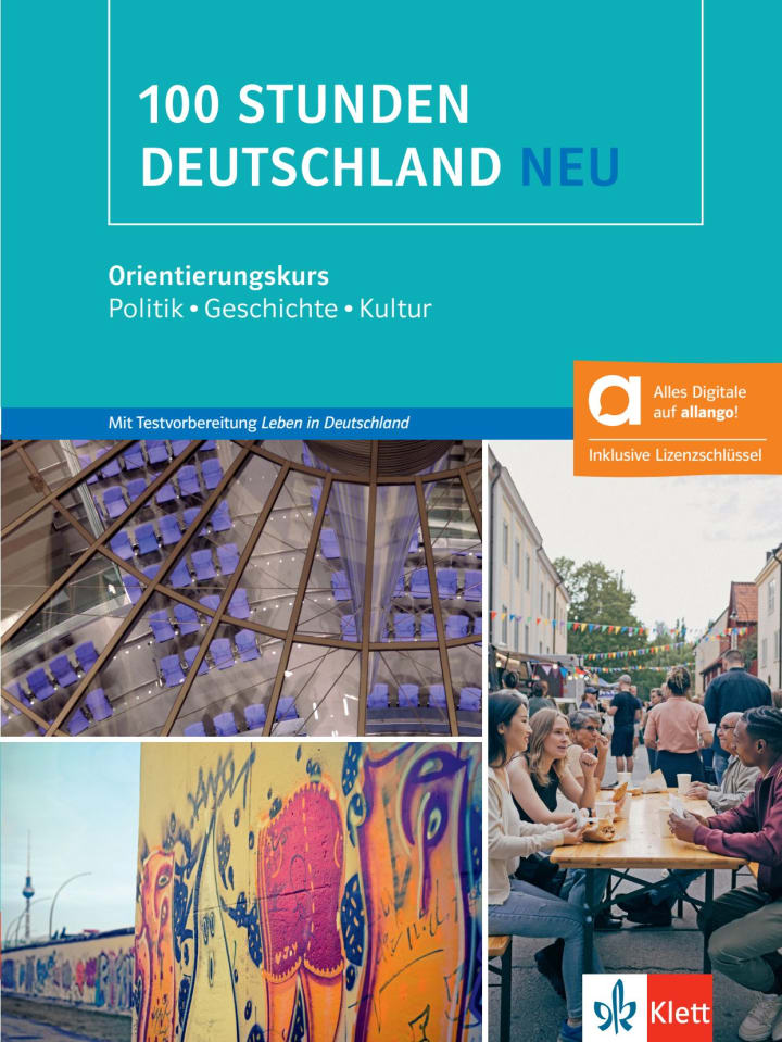 100 stunden deutschland - libro del alumno y de ejercicios - edición híbrida allango