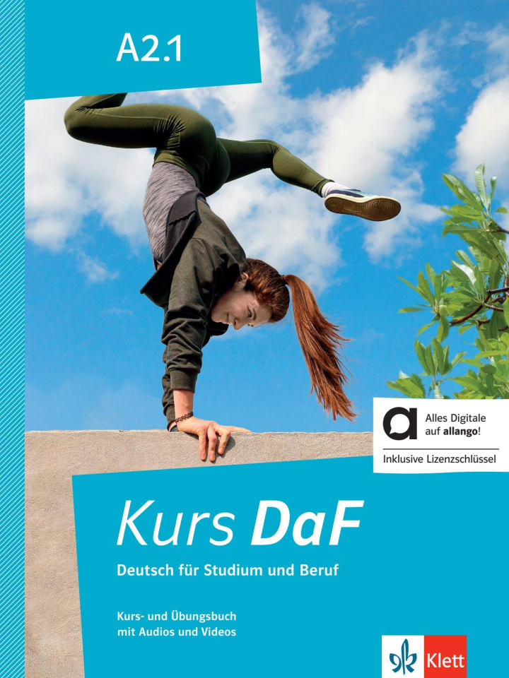 Kurs DaF B1.1 hybrid alumno y ejerc. + licencia allango